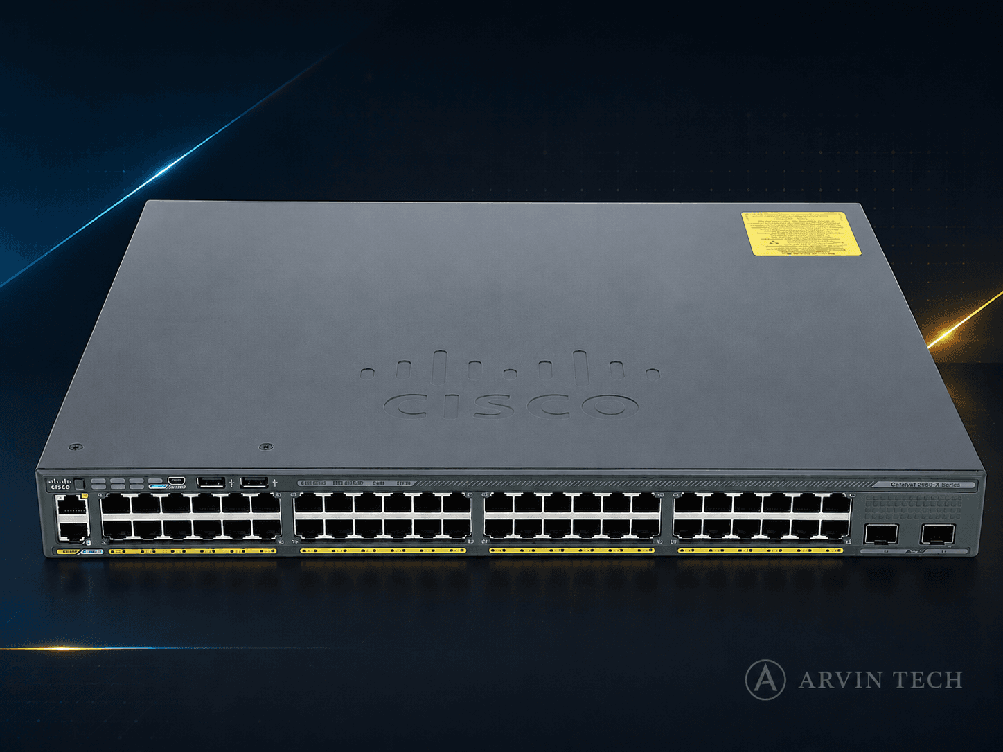 سوئیچ Cisco Catalyst WS-C2960X-48FPD-L با 48 پورت PoE Plus